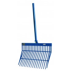 Roma Revolutionary Stable Rake With Handle (Blue)