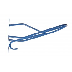 Roma Shaped Metal Saddle Rack (Blue)