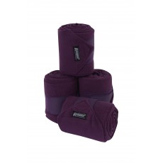 Roma Thick Polo Bandages 4 Pack (Purple)