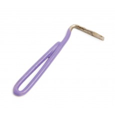 Roma Vinyl Handle Hoof Pick (Purple)