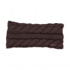 HyFASHION Valmorel Knitted Headband (Chocolate)