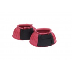 Roma Ribbed Touch Tape Bell Boots (Pink)