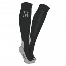 Mark Todd Competition Socks (Black/Grey)