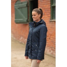 Mark Todd Ladies Short Parker Jacket (Navy)