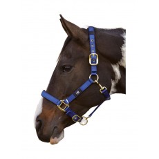 Hy Deluxe Padded Head Collar (Navy)