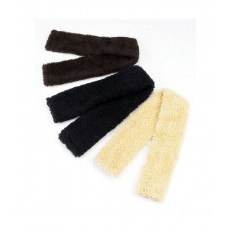 Hy Fur Fabric Girth Sleeve (Black)