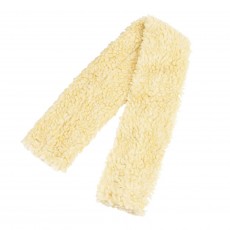 Hy Equestrian Fur Fabric Girth Sleeve (Cream)