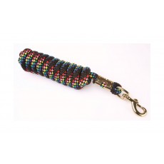 Hy Plaited Lead Rope (Black Multi)