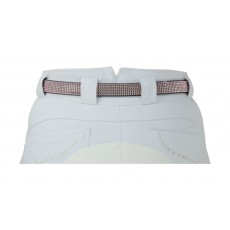 Hy Sparkle Leather Belt (Pink)