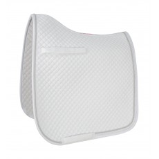 HyWITHER Diamond Touch Dressage Saddle Pad (White)