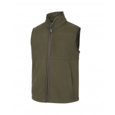 Hoggs of Fife Junior Woodhall Fleece Gilet (Green)