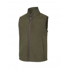 Hoggs of Fife Junior Woodhall Fleece Gilet (Green)