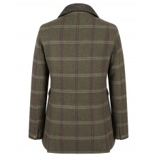 Hoggs of Fife Ladies Musselburgh Tweed Field Coat (Bracken Tweed)