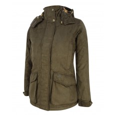 Hoggs of Fife Ladies Rannoch Waterproof Hunting Jacket (Field Green)