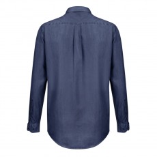 Hoggs of Fife Men's Archerfield Denim Shirt (Dark Wash)