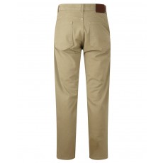 Hoggs of Fife Men's Dingwall Cotton Stretch Jeans (Stone)