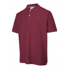 Hoggs of Fife Men's Largs Cotton Polo Shirt (Bordeaux)