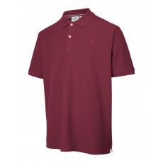 Hoggs of Fife Men's Largs Cotton Polo Shirt (Bordeaux) Hoggs of Fife Men's Largs Cotton Polo Shirt (Bordeaux)