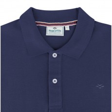 Hoggs of Fife Men's Largs Cotton Polo Shirt (Navy) Hoggs of Fife Men's Largs Cotton Polo Shirt (Navy)