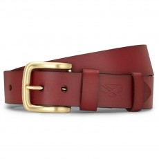 Hoggs of Fife Men's Luxury Leather Belts (Tan)