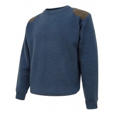 Hoggs of Fife Men's Melrose Hunting Pullover (Marled Navy)