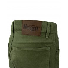 Hoggs of Fife Men's Moleskin Jeans (Dark Olive)