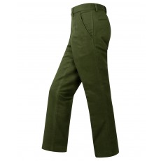 Hoggs of Fife Men's Monarch Moleskin Trousers (Dark Olive)