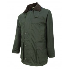 Hoggs of Fife Men's Padded Wax Jacket (Olive)