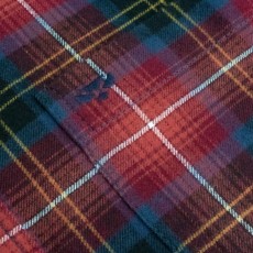Hoggs of Fife Men's Pitmedden Long Sleeve Flannel Check Shirt (Rust Check) Hoggs of Fife Men's Pitmedden Long Sleeve Flannel Check Shirt (Rust Check)