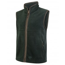 Hoggs of Fife Men's Stenton Technical Fleece Gilet (Pine)