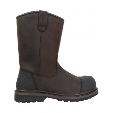 Hoggs of Fife Men's Thor Safety Rigger Boots (Crazy Horse Brown)