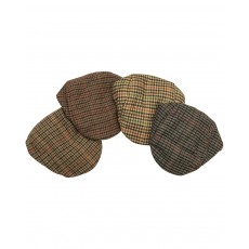 Hoggs of Fife Men's Waterproof Tweed Cap (Tweed)