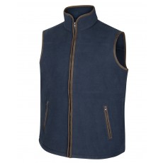 Hoggs of Fife Men's Woodhall Fleece Gilet (Navy)