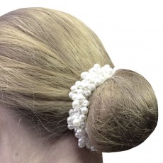 Equetech Pearl Beaded Scrunchie