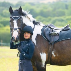 *OUTLET* Woof Wear Ladies Performance Riding Shirt (Black)