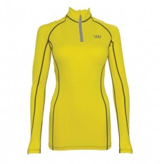 *OUTLET* Woof Wear Ladies Performance Riding Shirt (Sunshine Yellow)