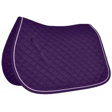 Mark Todd Piped Saddlepad (Purple/Lilac)