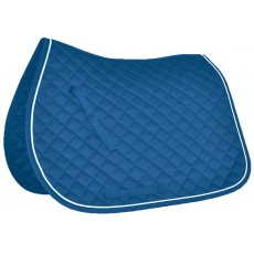 Mark Todd Piped Saddlepad (Royal Blue/White)