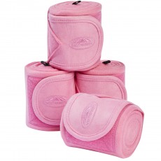 Weatherbeeta Fleece Bandage 4 Pack (Bubble Gum Pink)