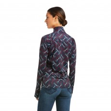 Ariat Women's Lowell 2.0 1/4 Zip Base Layer (Team Print)