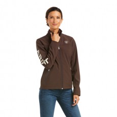 Ariat Women's New Team Softshell Jacket (Coffee Bean)