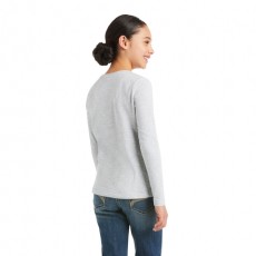 Ariat Youth My Unicorn Long Sleeve T-Shirt (Heather Grey) Ariat Youth My Unicorn Long Sleeve T-Shirt (Heather Grey)