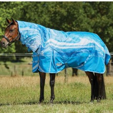 Weatherbeeta ComfiTec Plus Dynamic II Turnout Combo 220g Medium (Blue Marble)