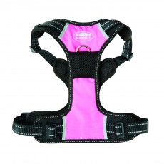 Weatherbeeta Anti Pull/Travel Harness (Black/Pink)