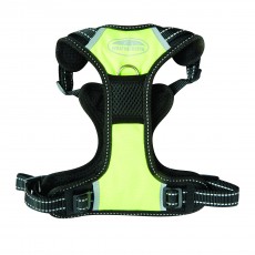 Weatherbeeta Anti Pull/Travel Harness (Black/Yellow)