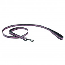 Weatherbeeta Reflective Dog Lead (Black/Pink)