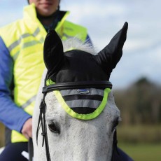 Weatherbeeta Reflective Ear Bonnet (Yellow)