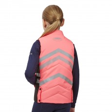 Weatherbeeta Childs Reflective Quilted Gilet (Pink)