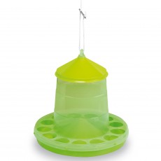 Gaun Tough Poultry Feeder Green Plastic