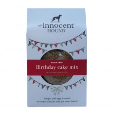 The Innocent Hound Birthday Cake Mix with British Duck